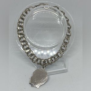8” Sterling charm bracelet with boy charm (312)